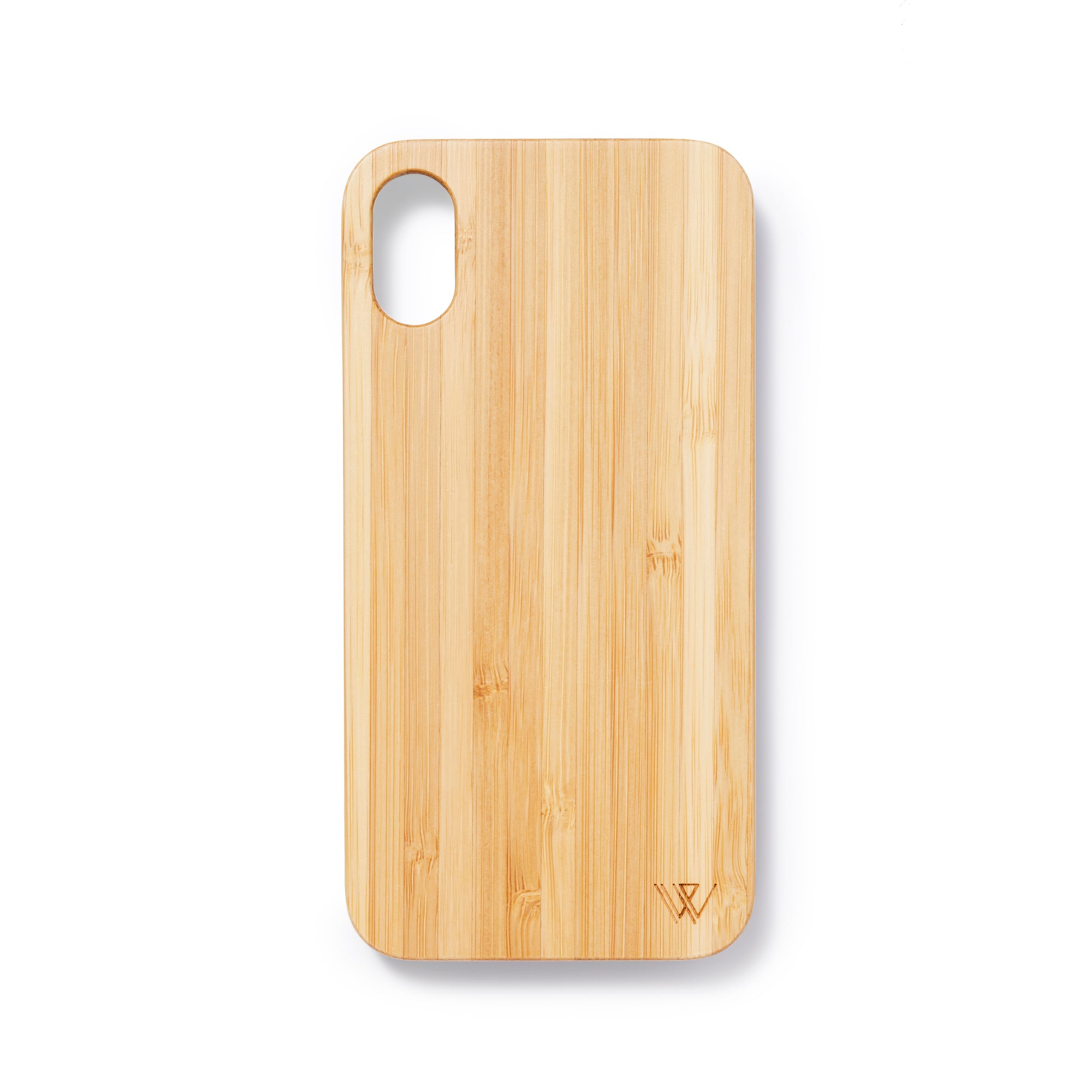 Wooden Iphone X back case bamboo - Woodstylz