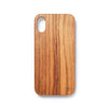 Wooden Iphone X back case zebano - Woodstylz