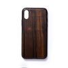 Wooden Iphone X slim fit back case sandalwood - Woodstylz